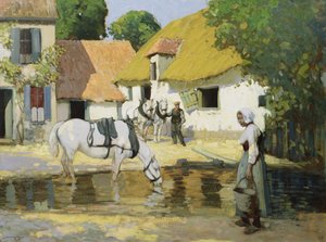 La Basse-Cour door William Lee Hankey