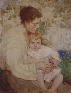 Moeder en Kind door William Lee Hankey