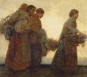 Op de dijken, ca. 1910 door William Lee Hankey