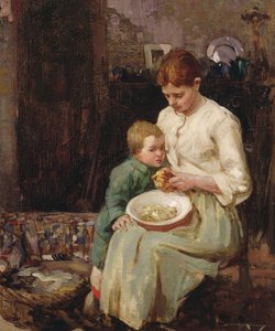 De Maaltijd Voorbereiden door William Lee Hankey