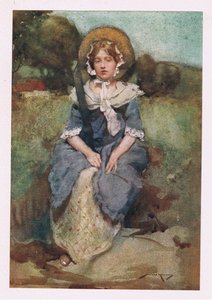 Veracht elke geleende charme die kleding biedt, deelt nu met kunst de triomf van haar ogen door William Lee Hankey