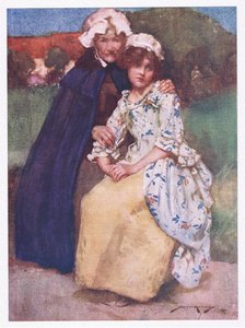 De verlegen maagden zijwaartse blikken van liefde door William Lee Hankey