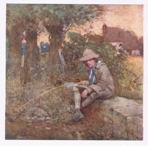Die gezonde sporten die het vreedzame tafereel sierden door William Lee Hankey