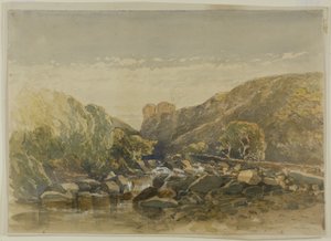 Kasteel Hanley door William Leighton Leitch