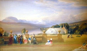 De Tuin van Mr. Muir aan de Gareloch door William Leighton Leitch