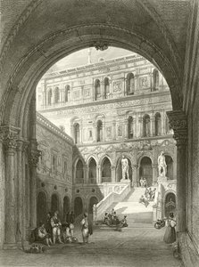 De reuzen trappen, Hertogelijk Paleis, Venetië