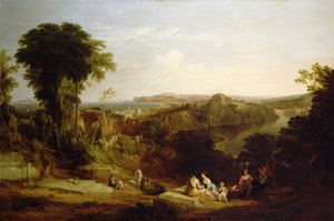Villa van Lucullus bij Misenum in de Baai van Napels