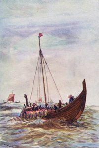 Oorlogsschip uit de tijd van koning Alfred