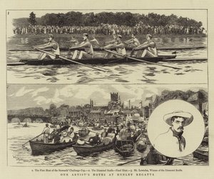 Aantekeningen van onze kunstenaar bij Henley Regatta door William Lionel Wyllie
