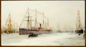 Het Diamanten Jubileum Review van 1897 door William Lionel Wyllie