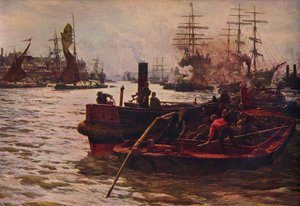 Toil, Glitter, Glime en Wealth, 1883-1935 door William Lionel Wyllie