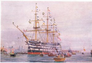 Trafalgar Jubileum door William Lionel Wyllie