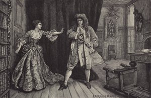 Die Vernon en Frank in de bibliotheek door William Lockhart Bogle