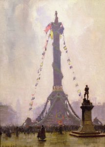 Trafalgar Dag door William Logsdail