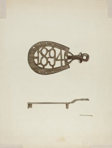 Onderzetter, ca. 1939 door William Ludwig