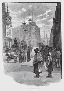 Great Tower Street door William Luker