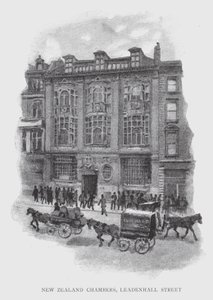 Nieuw-Zeeland Chambers, Leadenhall Street door William Luker