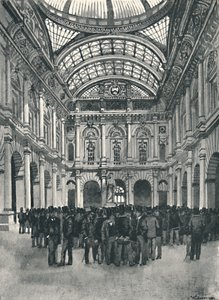 Op Beurs - Royal Exchange door William Luker