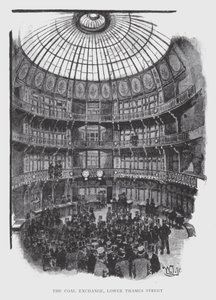 De kolenbeurs, Lower Thames Street door William Luker