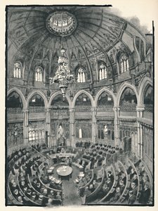 De Guildhall - Raadzaal, 1891 door William Luker