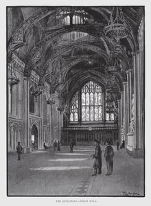 The Guildhall, Grote Zaal door William Luker