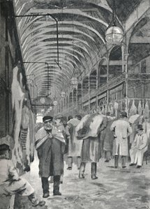 De Metropolitan Vleesmarkt, Smithfield, 1891