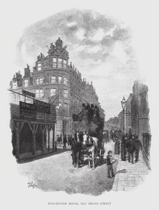 Winchester House, Old Broad Street door William Luker