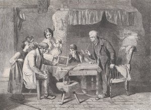 Portret van Grootvader, uit Illustrated London News, 4 januari 1862