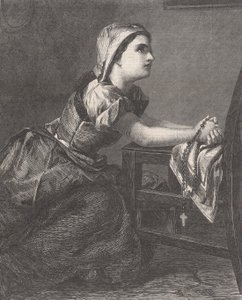 La Prière, uit Illustrated London News, 2 maart 1867