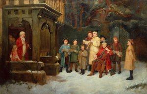 De Kerstzangers door William M Spittle