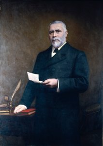 Sir William White (1845-1913), ca. 1902 door William Mainwaring Palin
