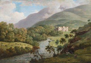 Een Uitzicht op Kielder Castle, North Tyne, Northumberland, c.1770