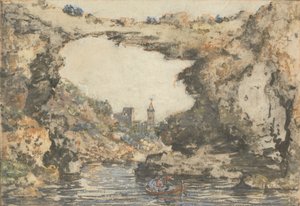 Rotsbrug bij de Scuola di Virgilio