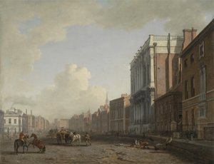 Whitehall, noordoostelijk uitzicht door William Marlow