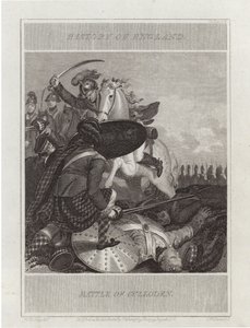 Slag bij Culloden door William Marshall Craig