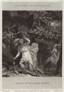 Dood van Willem Rufus door William Marshall Craig
