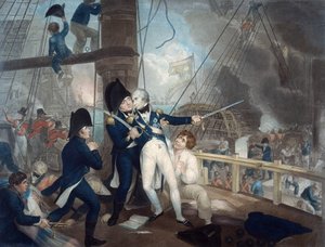 De Slag bij Trafalgar en de dood van Nelson