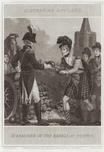 Overgave van de rebellen in Preston door William Marshall Craig