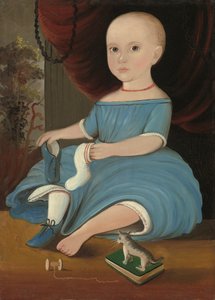 Baby in blauw