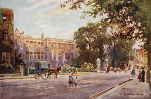 Addenbrookes Ziekenhuis in Trumpington Street door William Matthison