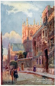 Merton College Toren, Corpus Christi Poort door William Matthison