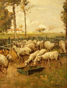 De schaapskooi door William McBride
