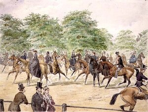 Rijden op Rotten Row door William McConnell