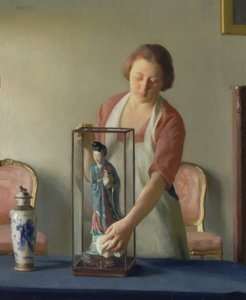 Het beeldje door William McGregor Paxton