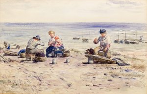 Het Aas aan de Lijnen door William McTaggart
