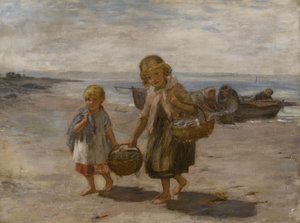 Vis uit de Boot door William McTaggart