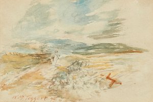 Hooglandstudie door William McTaggart