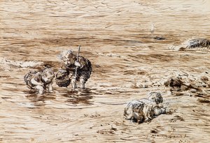 Zee-egels door William McTaggart