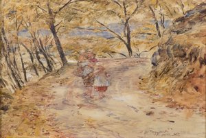 Schets bij de Trossachs door William McTaggart