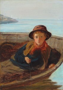 De vissersjongen, 1870 door William McTaggart